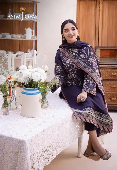 Asim Jofa | Prints Essentials | AJUB-08 - Pakistani Designer Dress - by Asim Jofa | Type: Luxury - 100% Original at Saira Sultan