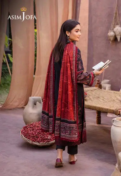 Asim Jofa | Prints Essentials | AJUB-12 - Pakistani Designer Dress - by Asim Jofa | Type: Luxury - 100% Original at Saira Sultan
