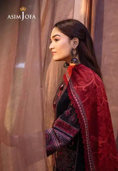 Asim Jofa | Prints Essentials | AJUB-12 - Pakistani Designer Dress - by Asim Jofa | Type: Luxury - 100% Original at Saira Sultan