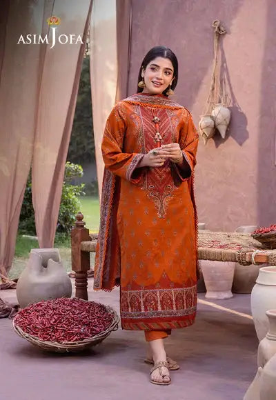 Asim Jofa | Prints Essentials | AJUB-07 - Pakistani Designer Dress - by Asim Jofa | Type: Luxury - 100% Original at Saira Sultan