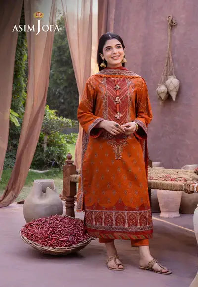 Asim Jofa | Prints Essentials | AJUB-07 - Pakistani Designer Dress - by Asim Jofa | Type: Luxury - 100% Original at Saira Sultan