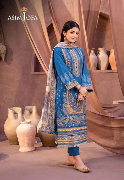 Asim Jofa | Prints Essentials | AJUB-16 - Pakistani Designer Dress - by Asim Jofa | Type: Luxury - 100% Original at Saira Sultan