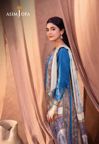 Asim Jofa | Prints Essentials | AJUB-16 - Pakistani Designer Dress - by Asim Jofa | Type: Luxury - 100% Original at Saira Sultan