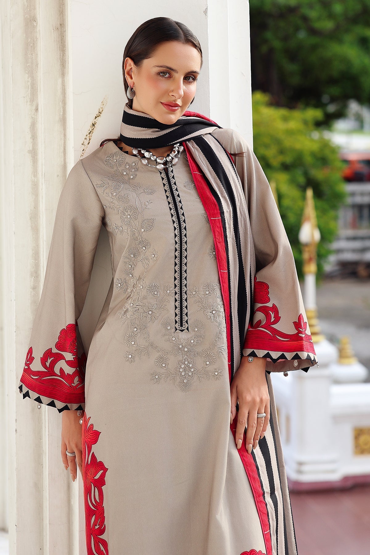 Charizma | Aniq Winter 2025 | ANW6-08 - Pakistani Designer Dress - by Charzima - Type : Ladies Clothes - 100% Original at Saira Sultan