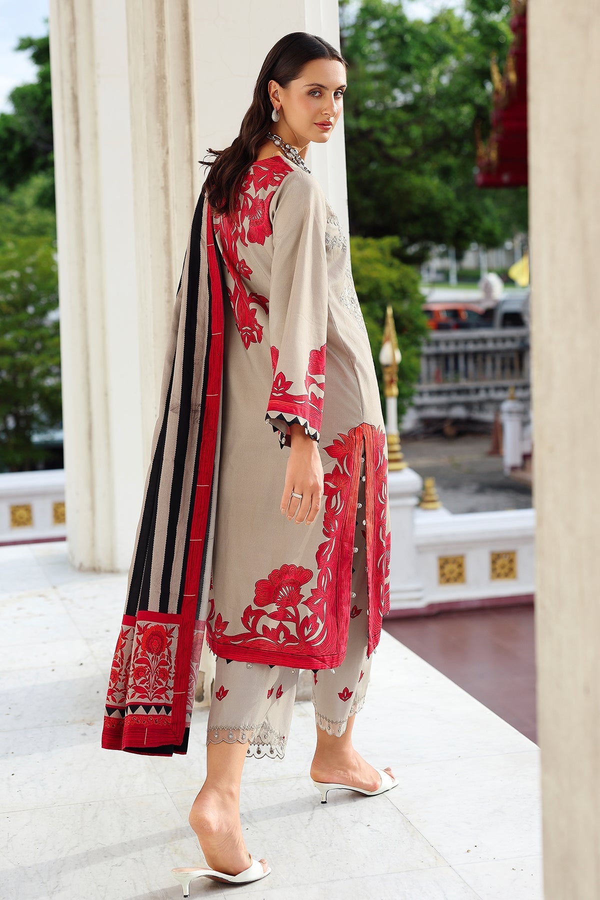 Charizma | Aniq Winter 2025 | ANW6-08 - Pakistani Designer Dress - by Charzima - Type : Ladies Clothes - 100% Original at Saira Sultan