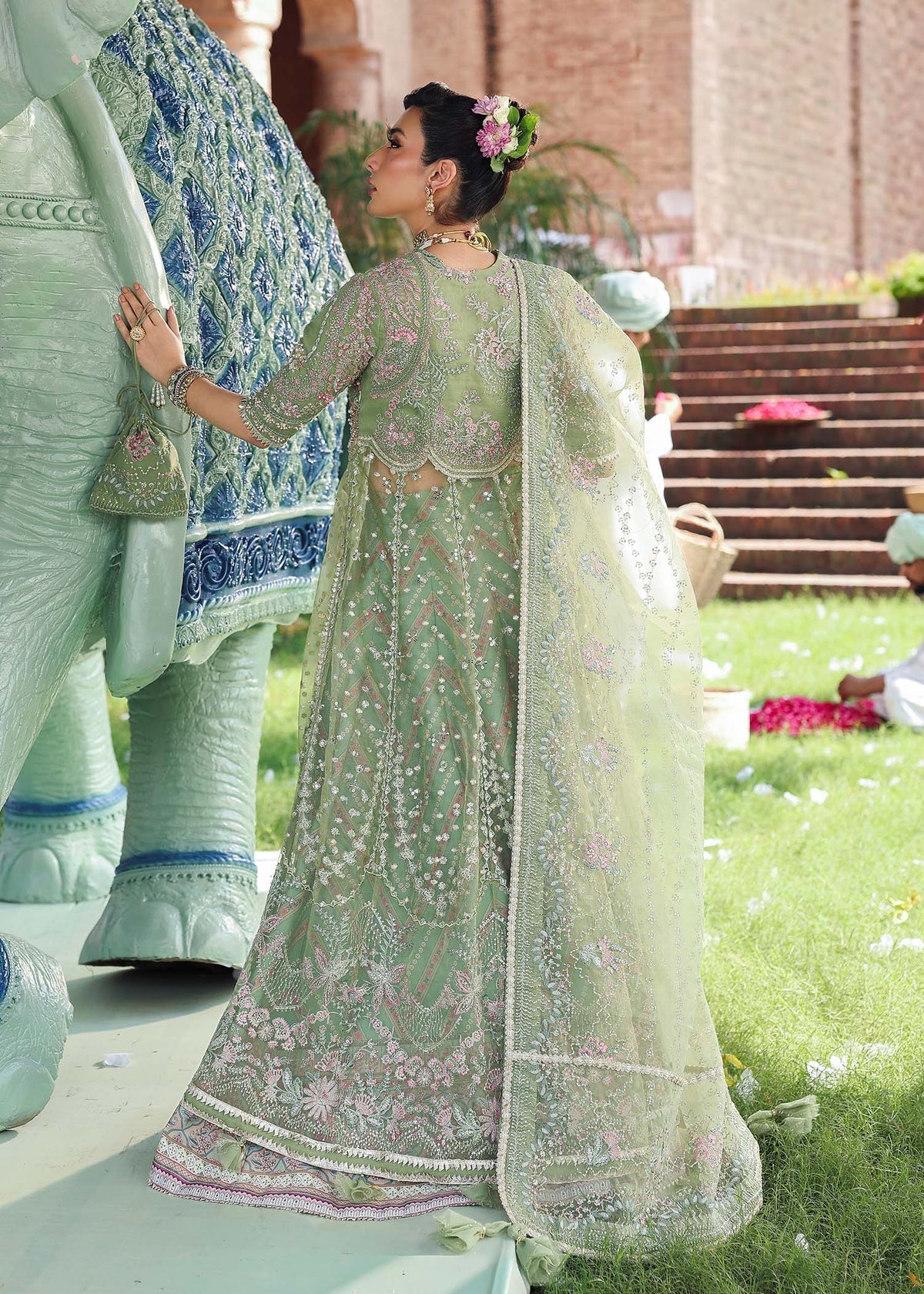 Sardinia | Veere Di Wedding Bride 25 | HEER - Pakistani Designer Dress - by Sardinia - Type : Ladies Clothes - 100% Original at Saira Sultan