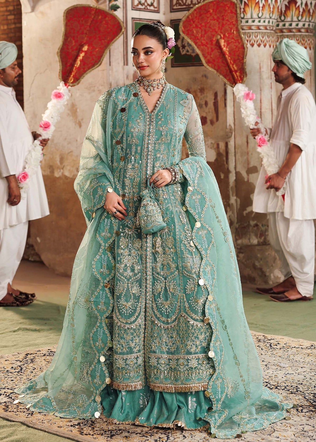 Sardinia | Veere Di Wedding Bride 25 | ROOHI - Pakistani Designer Dress - by Sardinia - Type : Ladies Clothes - 100% Original at Saira Sultan