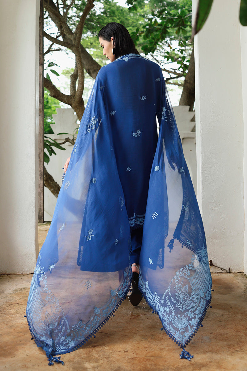 Qalamkar | Q Linen 25 | KL-03 ECLIPSE - Pakistani Designer Dress - by Qalamkar - Type : Ladies Clothes - 100% Original at Saira Sultan