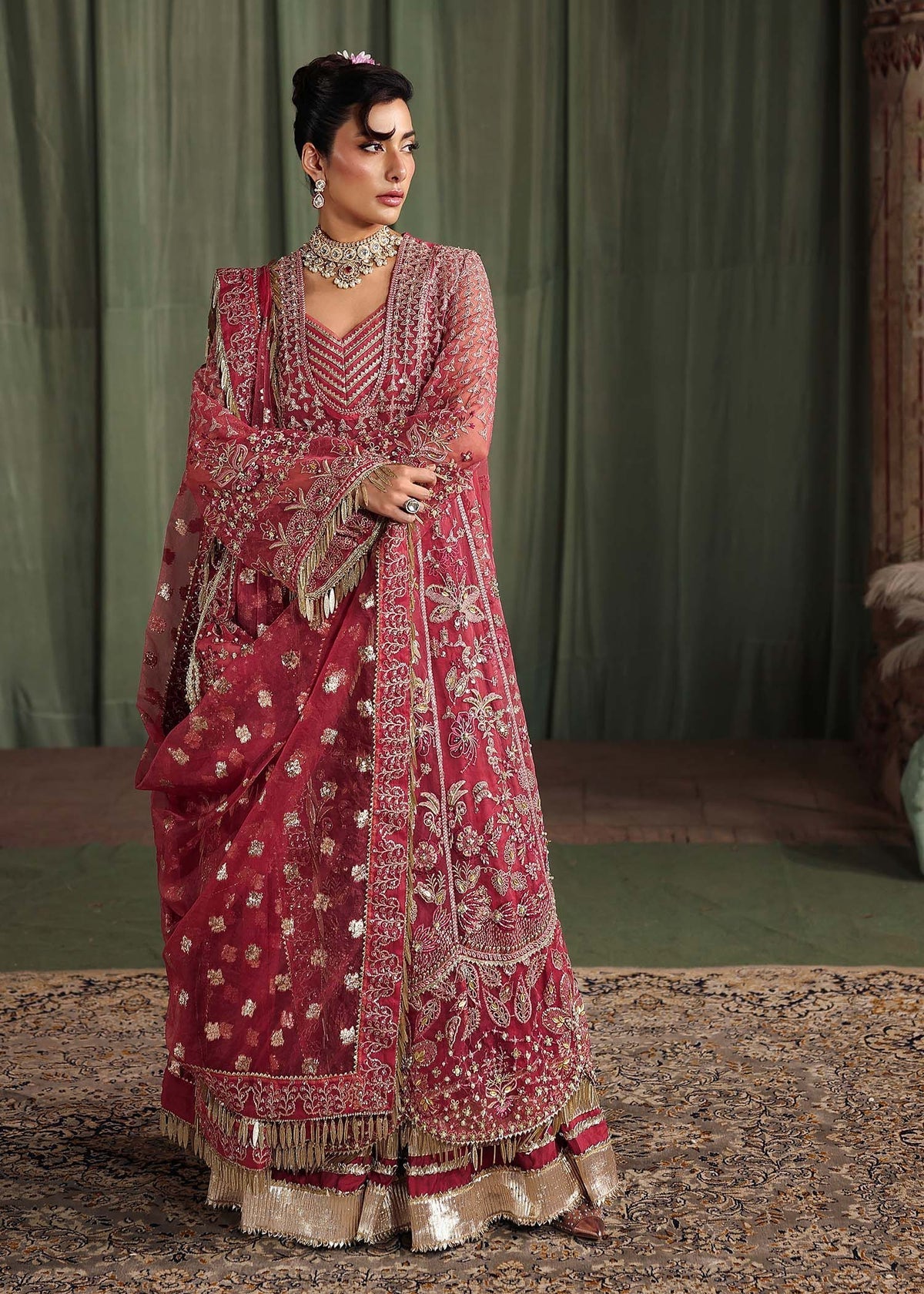 Sardinia | Veere Di Wedding Bride 25 | GHAZAL - Pakistani Designer Dress - by Sardinia - Type : Ladies Clothes - 100% Original at Saira Sultan
