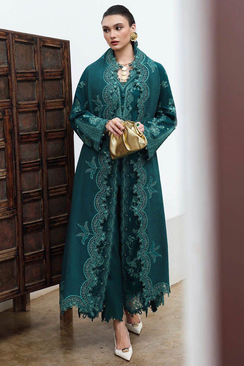 Qalamkar | Q Linen 25 | KL-11 MEADOW - Pakistani Designer Dress - by Qalamkar - Type : Ladies Clothes - 100% Original at Saira Sultan