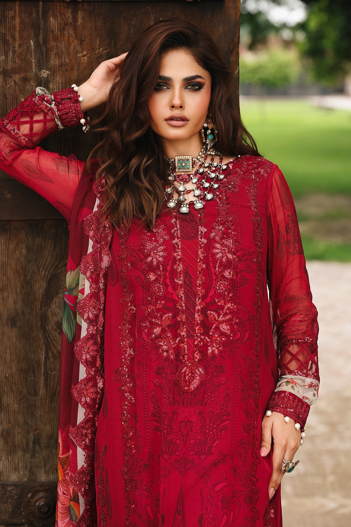 Charizma | Vasal Chiffon 25 | VSL25-25 G - Pakistani Designer Dress - by Charizma - Type : Ladies Clothes - 100% Original at Saira Sultan