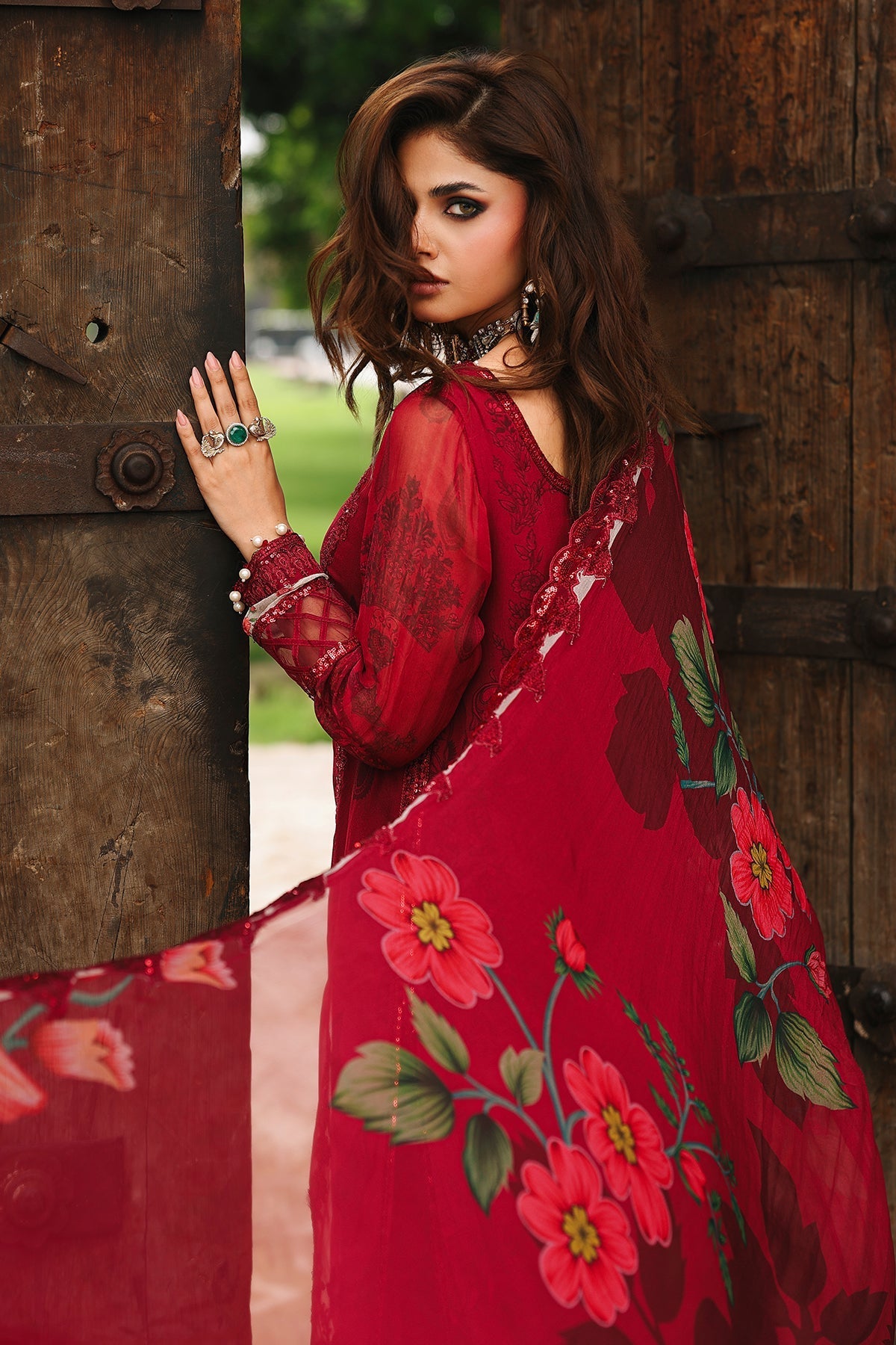 Charizma | Vasal Chiffon 25 | VSL25-25 G - Pakistani Designer Dress - by Charizma - Type : Ladies Clothes - 100% Original at Saira Sultan