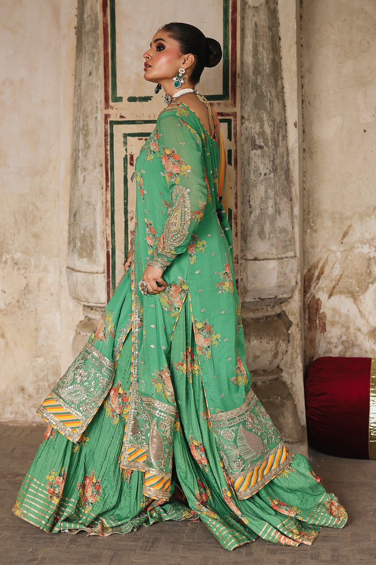 Charizma | Vasal Chiffon 25 | VSL25-28 A - Pakistani Designer Dress - by Charizma - Type : Ladies Clothes - 100% Original at Saira Sultan