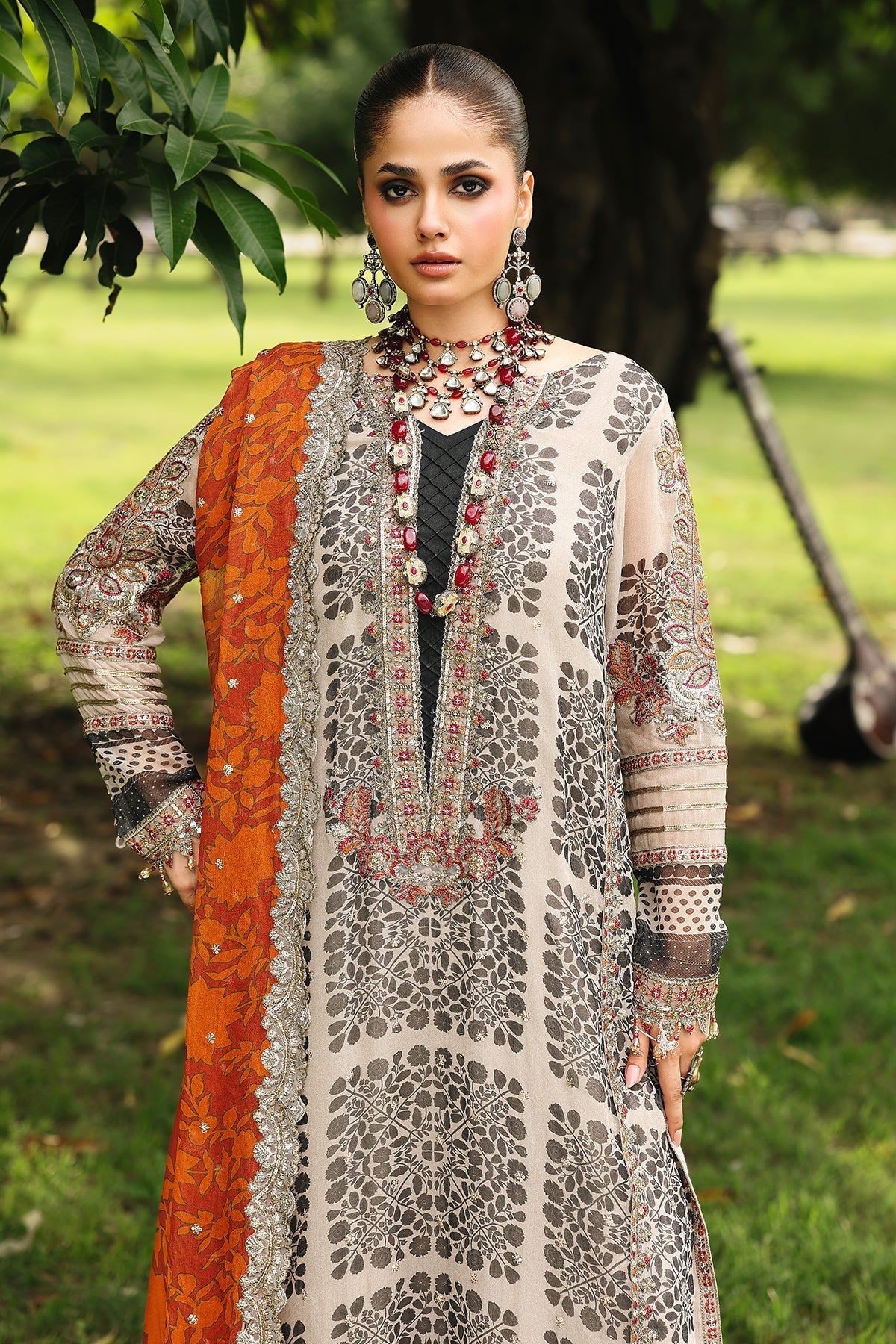 Charizma | Vasal Chiffon 25 | SL25-30 E - Pakistani Designer Dress - by Charizma - Type : Ladies Clothes - 100% Original at Saira Sultan