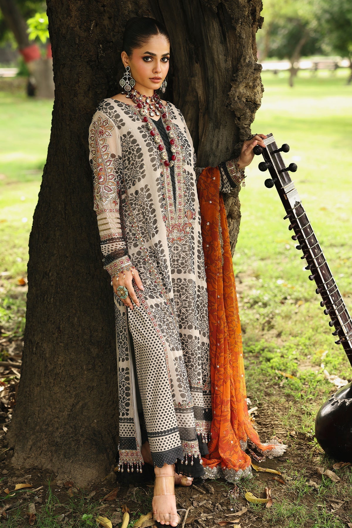 Charizma | Vasal Chiffon 25 | SL25-30 E - Pakistani Designer Dress - by Charizma - Type : Ladies Clothes - 100% Original at Saira Sultan