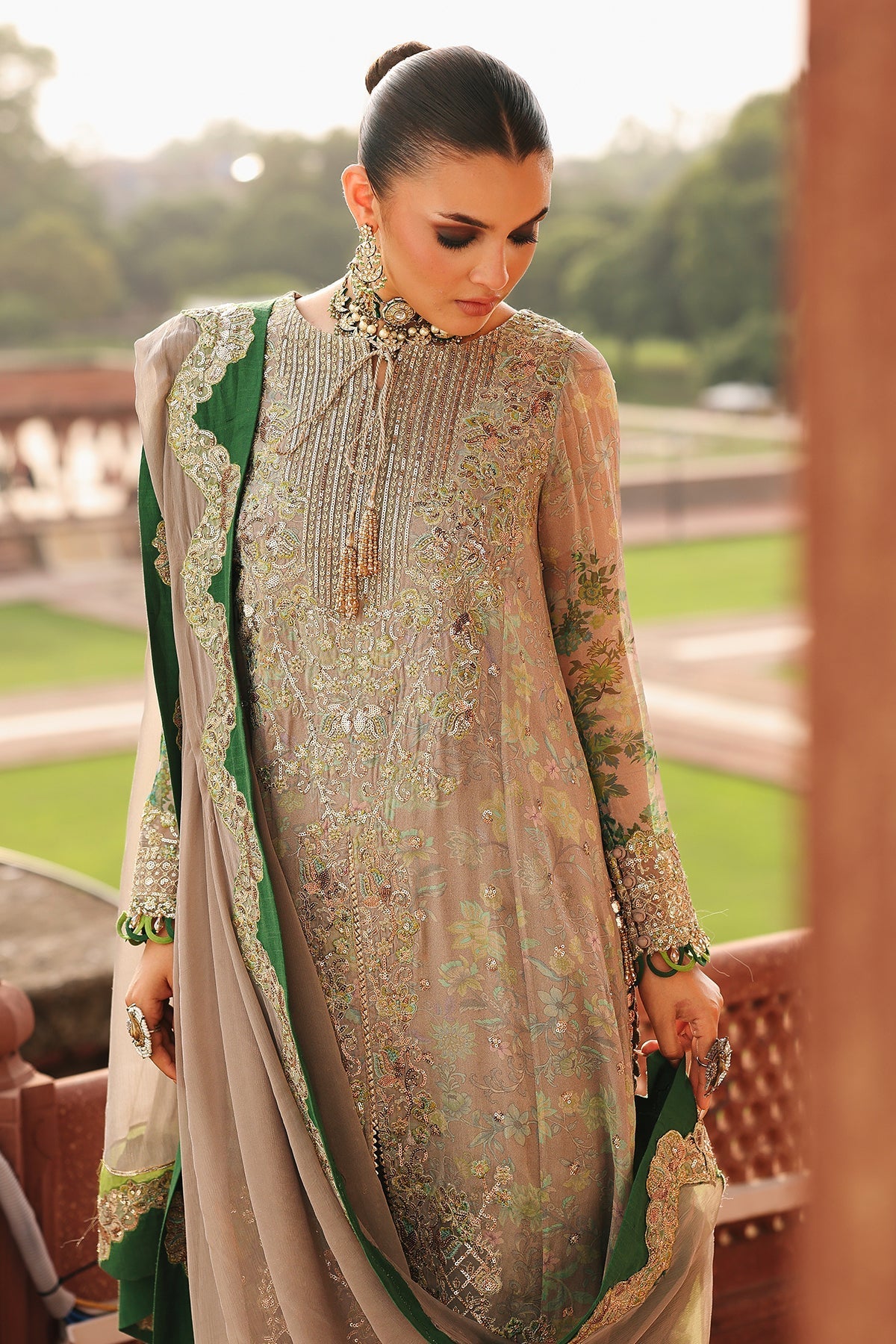 Charizma | Vasal Chiffon 25 | VSL25-23 D - Pakistani Designer Dress - by Charizma - Type : Ladies Clothes - 100% Original at Saira Sultan