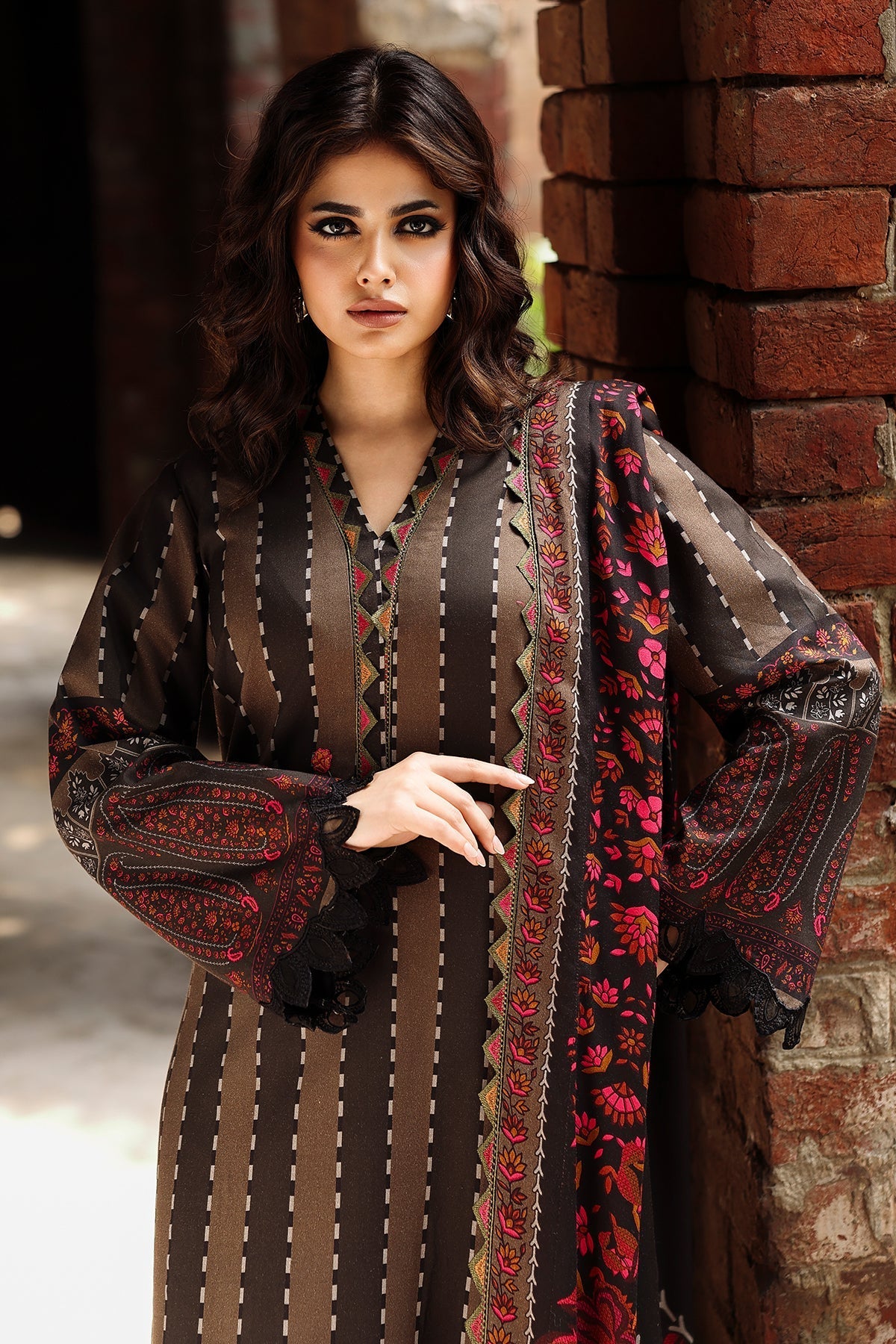 Charizma | Aniq Winter 2025 | ANW6-09 - Pakistani Designer Dress - by Charizma - Type : Ladies Clothes - 100% Original at Saira Sultan
