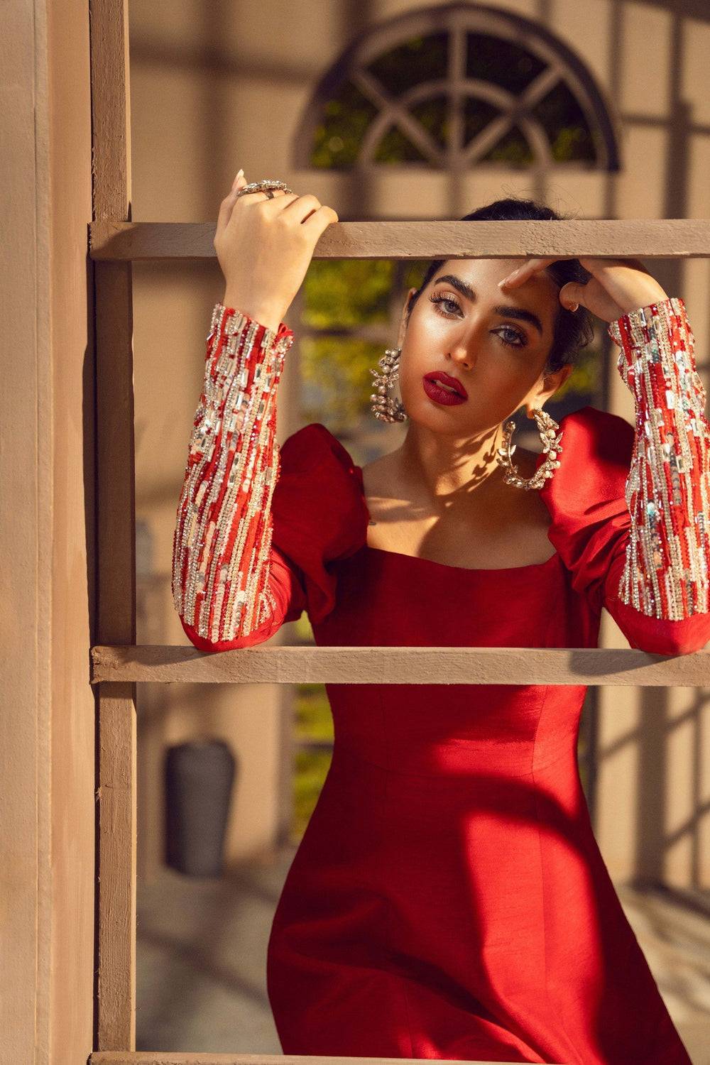 Caia | Pret Collection | CERISE - Pakistani Designer Dress - by Caia | Type: Formal - 100% Original at Saira Sultan