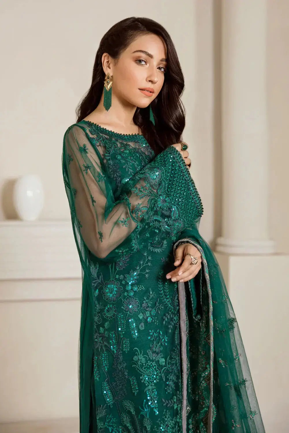 Baroque | Formals Collection | UF-33 - Pakistani Designer Dress - by Baroque | Type: Formal - 100% Original at Saira Sultan