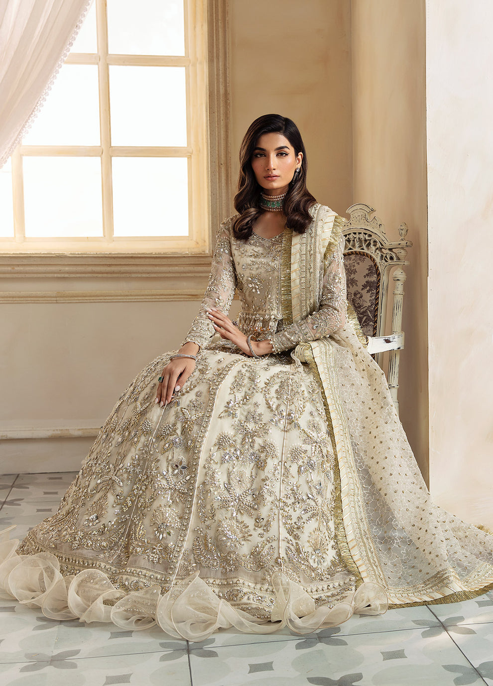 Gulaal | Wedding Formals | Noor GL-WS-23V1-38 - Pakistani Designer Dress - by Gulaal | Type: Bridal - 100% Original at Saira Sultan