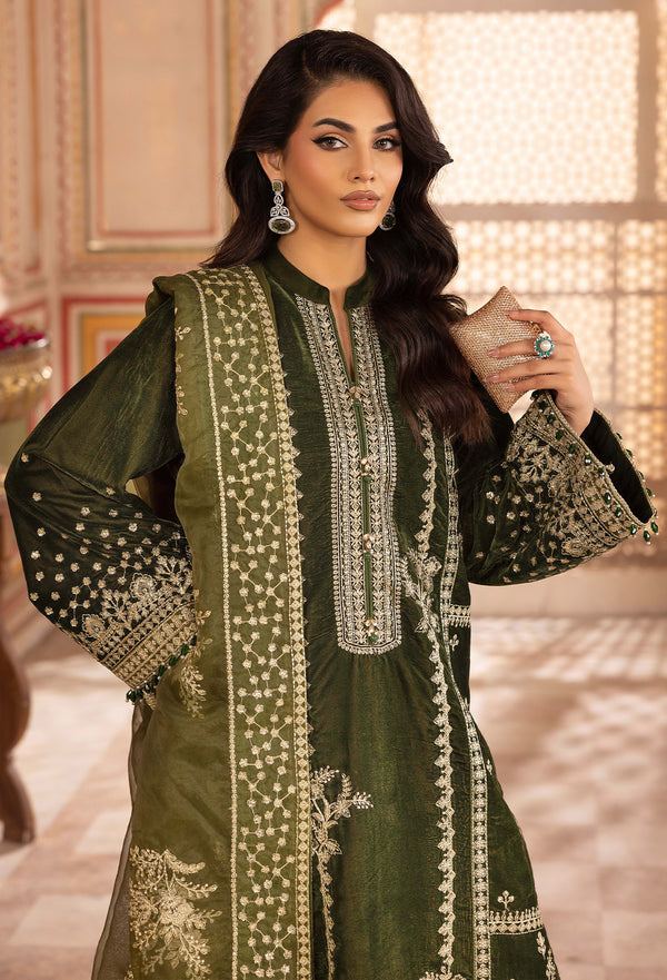 Adans Libas | Velvet 25 | 7524 V - Pakistani Designer Dress - by Adans Libas - Type : Ladies Clothes - 100% Original at Saira Sultan