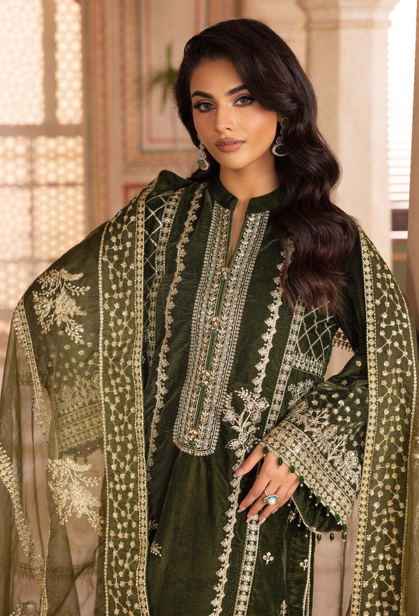 Adans Libas | Velvet 25 | 7524 V - Pakistani Designer Dress - by Adans Libas - Type : Ladies Clothes - 100% Original at Saira Sultan
