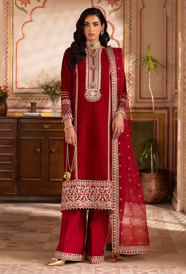 Adans Libas | Velvet 25 | 7522 V - Pakistani Designer Dress - by Adans Libas - Type : Ladies Clothes - 100% Original at Saira Sultan