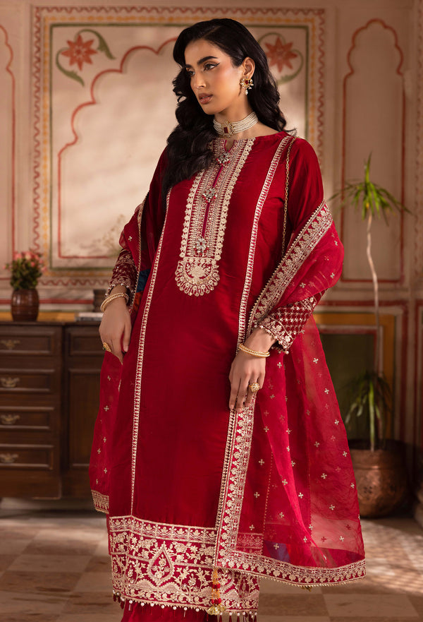 Adans Libas | Velvet 25 | 7522 V - Pakistani Designer Dress - by Adans Libas - Type : Ladies Clothes - 100% Original at Saira Sultan