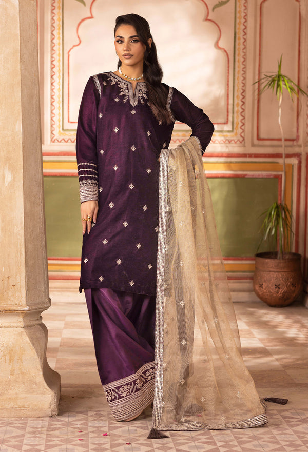 Adans Libas | Velvet 25 | 7526 V - Pakistani Designer Dress - by Adans Libas - Type : Ladies Clothes - 100% Original at Saira Sultan