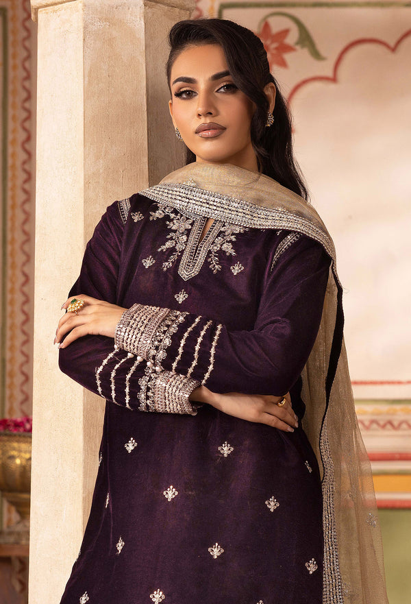 Adans Libas | Velvet 25 | 7526 V - Pakistani Designer Dress - by Adans Libas - Type : Ladies Clothes - 100% Original at Saira Sultan