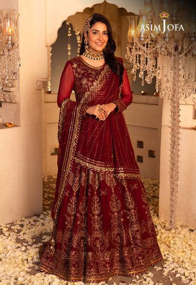 Asim Jofa | Shehnai Festive Collection | AJSH-16 - Pakistani Designer Dress - by Asim Jofa | Type: Bridal - 100% Original at Saira Sultan