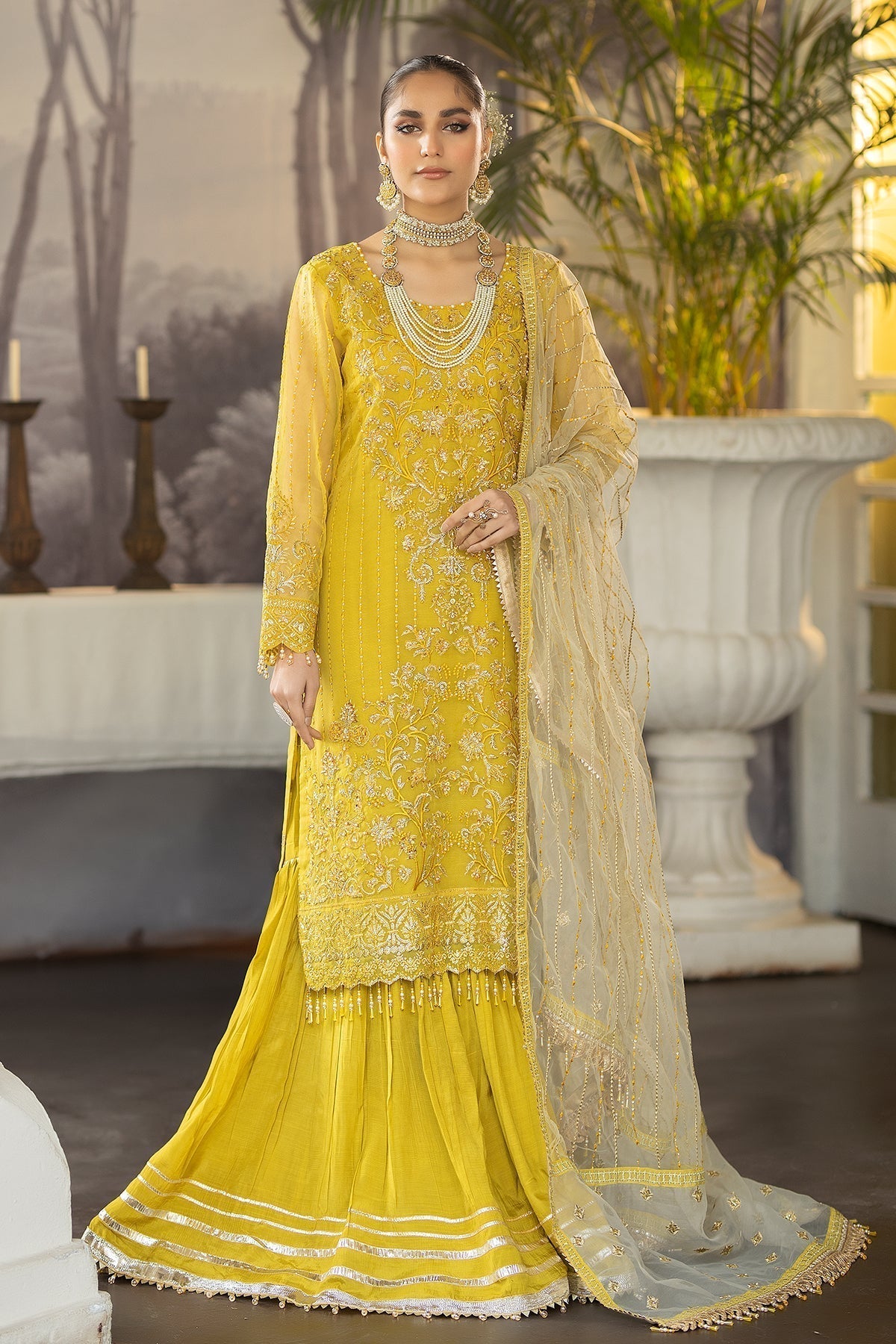 Raeesa Premium | Dehleez Formals | DL-1026 Mehfil-E-Aab - Pakistani Designer Dress - by Raeesa Premium | Type: Formal - 100% Original at Saira Sultan