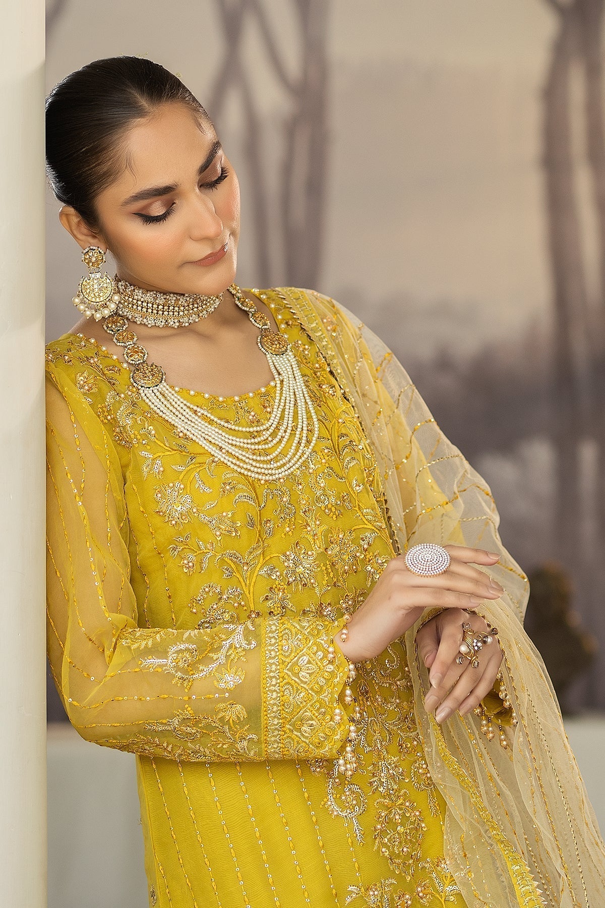 Raeesa Premium | Dehleez Formals | DL-1026 Mehfil-E-Aab - Pakistani Designer Dress - by Raeesa Premium | Type: Formal - 100% Original at Saira Sultan