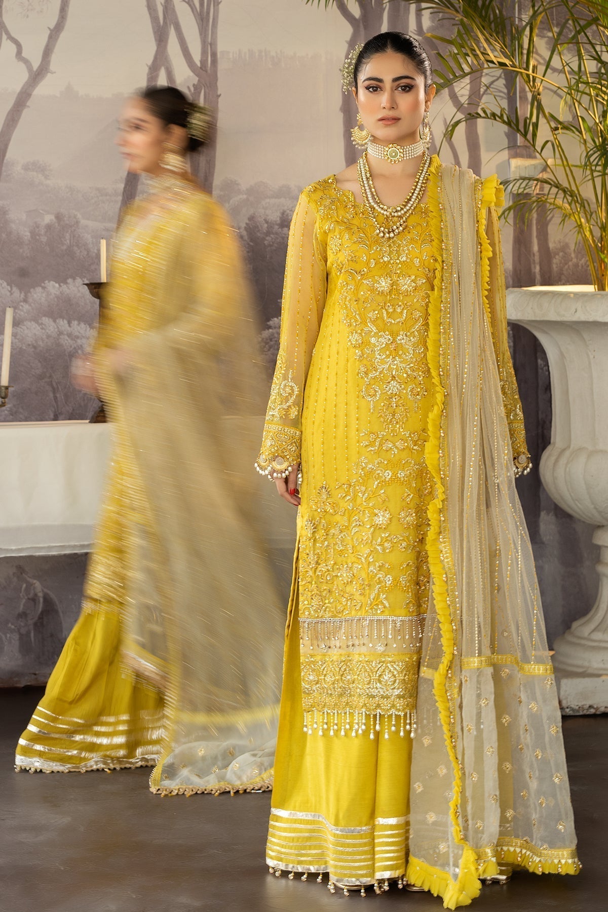 Raeesa Premium | Dehleez Formals | DL-1026 Mehfil-E-Aab - Pakistani Designer Dress - by Raeesa Premium | Type: Formal - 100% Original at Saira Sultan