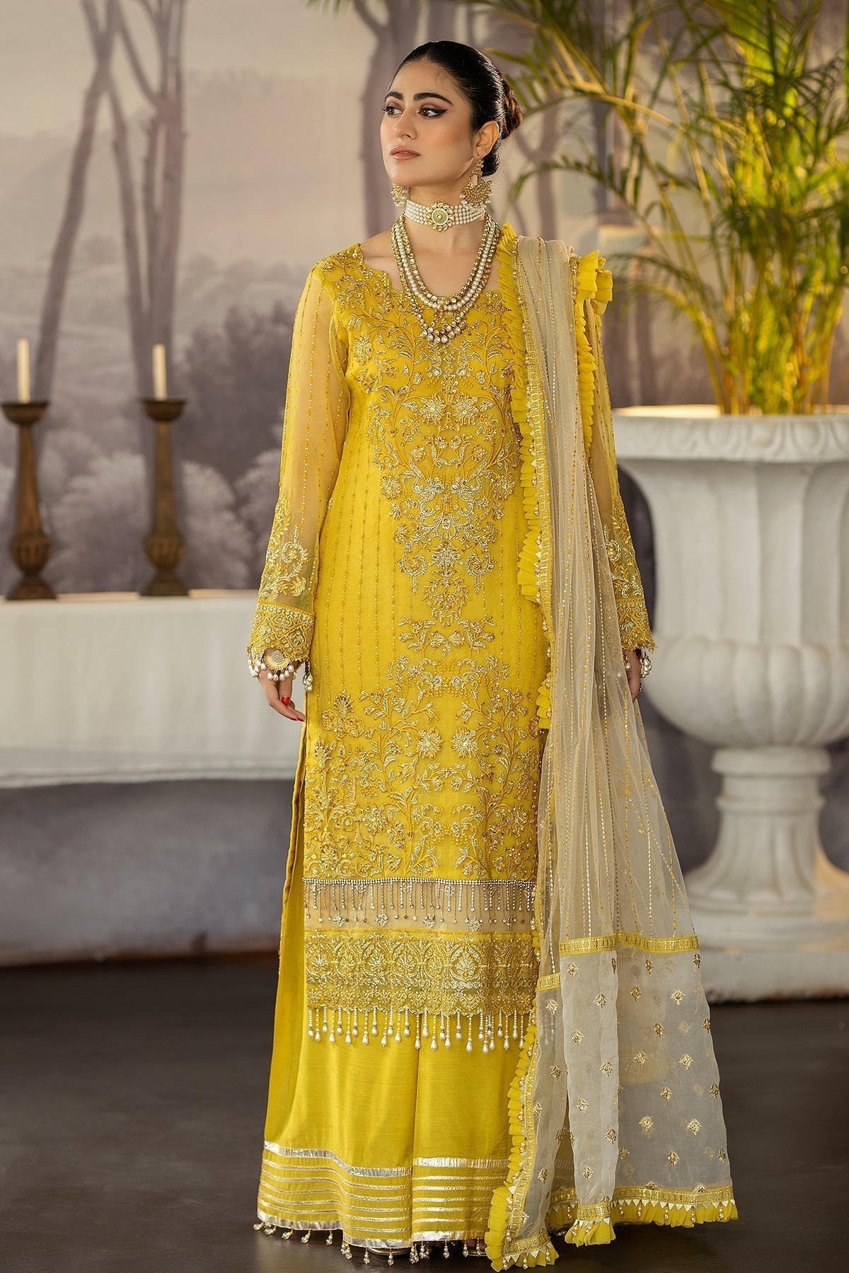 Raeesa Premium | Dehleez Formals | DL-1026 Mehfil-E-Aab - Pakistani Designer Dress - by Raeesa Premium | Type: Formal - 100% Original at Saira Sultan