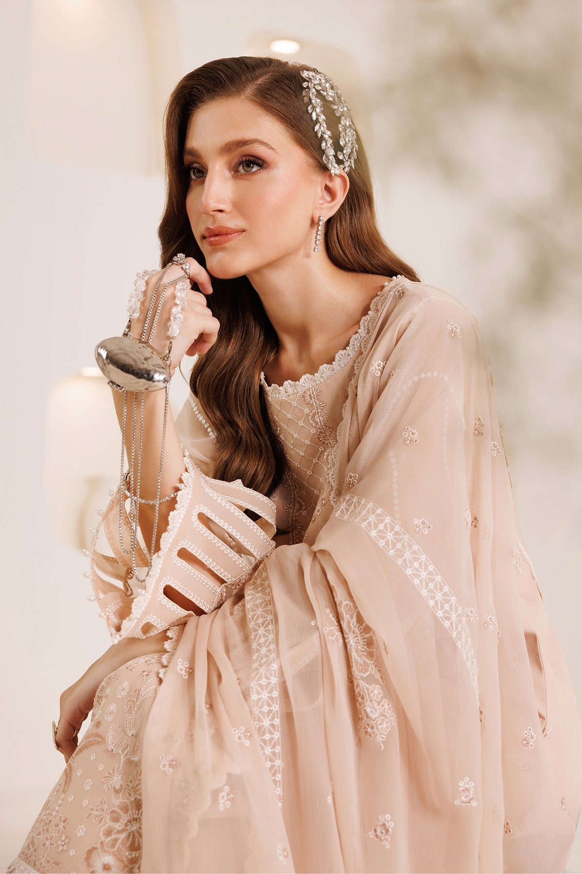 Alizeh | Dhaagay 25 | AF-DHG-5036-Ehal - Pakistani Designer Dress - by Alizeh - Type : Ladies Clothes - 100% Original at Saira Sultan