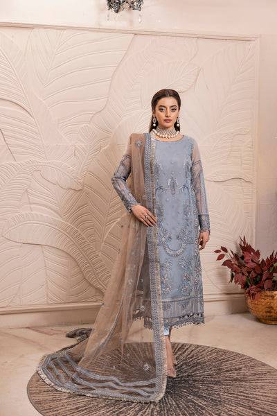 House of Nawab | Luxury Formals | ZAKIYA - Pakistani Designer Dress - by House of Nawab | Type: Formal - 100% Original at Saira Sultan
