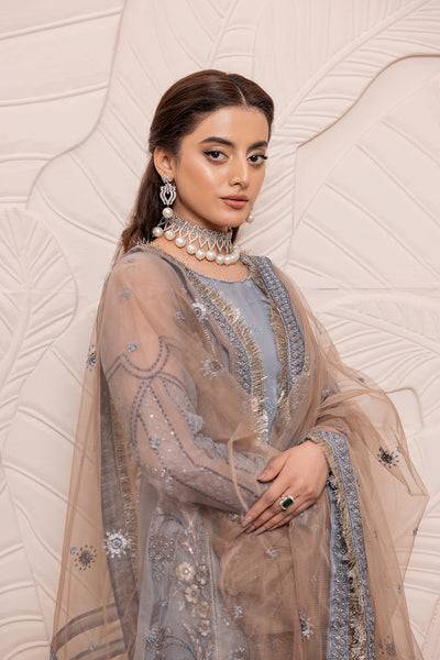 House of Nawab | Luxury Formals | ZAKIYA - Pakistani Designer Dress - by House of Nawab | Type: Formal - 100% Original at Saira Sultan