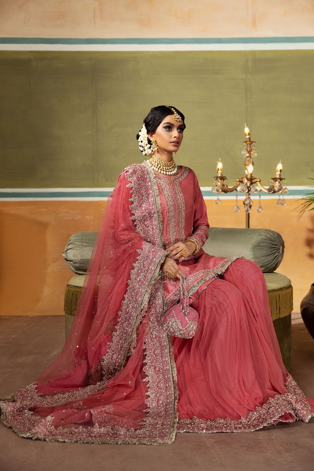 Erum Khan | Begham Jaan Bridal Formals | MOMI - Pakistani Designer Dress - by Erum Khan | Type: Bridal - 100% Original at Saira Sultan