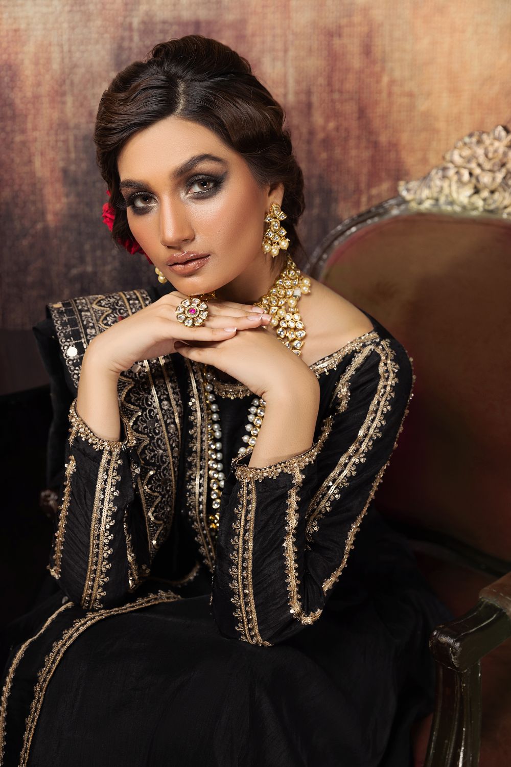 Erum Khan | Begham Jaan Bridal Formals | SHAHNAZ - Pakistani Designer Dress - by Erum Khan | Type: Bridal - 100% Original at Saira Sultan