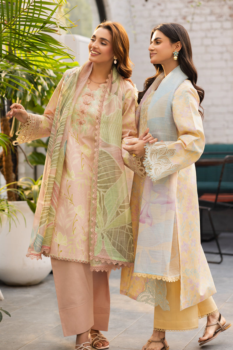 Rangrasiya | Lifestyle Summer Edit 25 | Ivy L Pale Peach Lawn