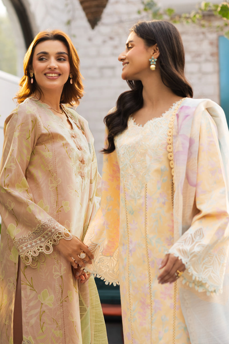 Rangrasiya | Lifestyle Summer Edit 25 | Hazel XL Pale Yellow Lawn