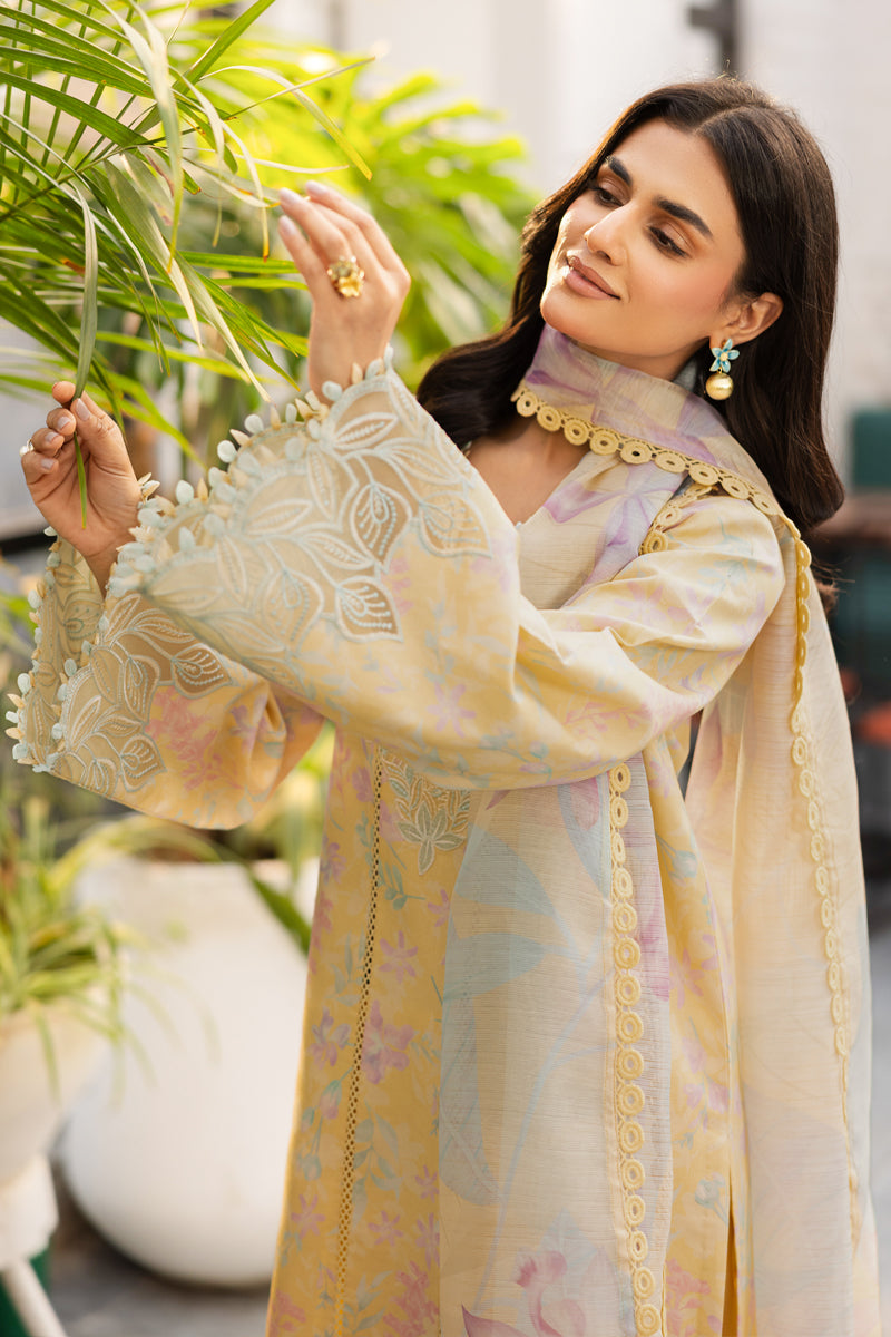 Rangrasiya | Lifestyle Summer Edit 25 | Hazel L Pale Yellow Lawn
