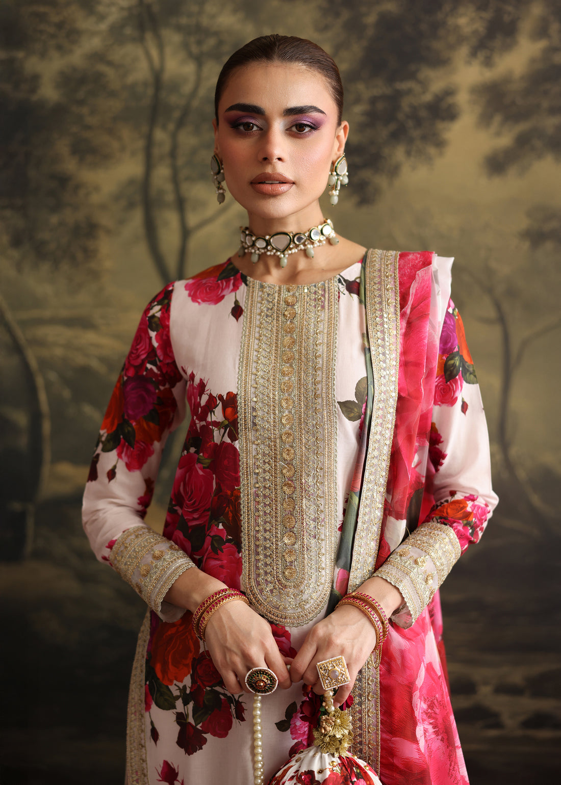 Humjoli | Rehana Luxury Collection | WHITE SHINE - Pakistani Designer Dress - by Humjoli - Type : Ladies Clothes - 100% Original at Saira Sultan
