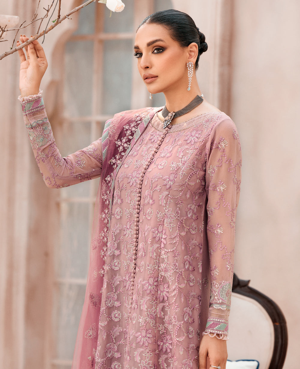 Xenia Formals | Raahi Luxury Formals | NIZHA - Pakistani Designer Dress - by Xenia Formals | Type: Formal - 100% Original at Saira Sultan