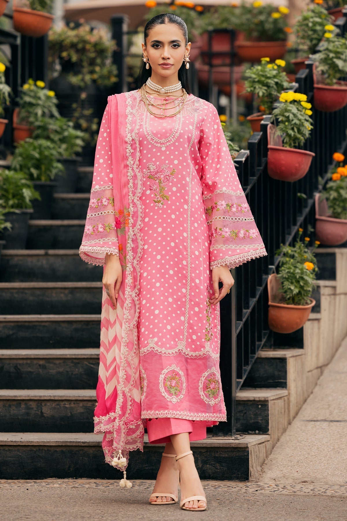Charizma | Swiss Miss Voil Collection | CSM5-03 XS Pink Swiss