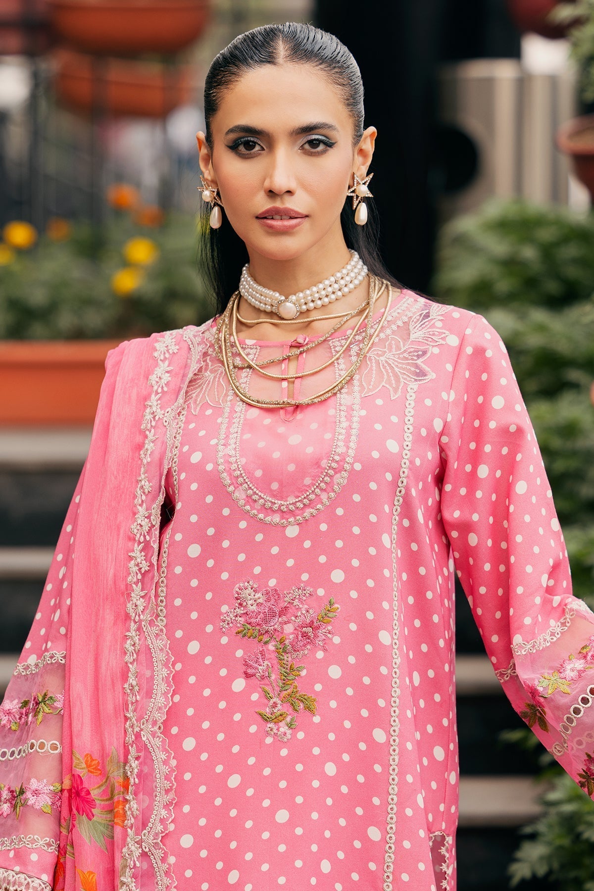 Charizma | Swiss Miss Voil Collection | CSM5-03 M Pink Swiss
