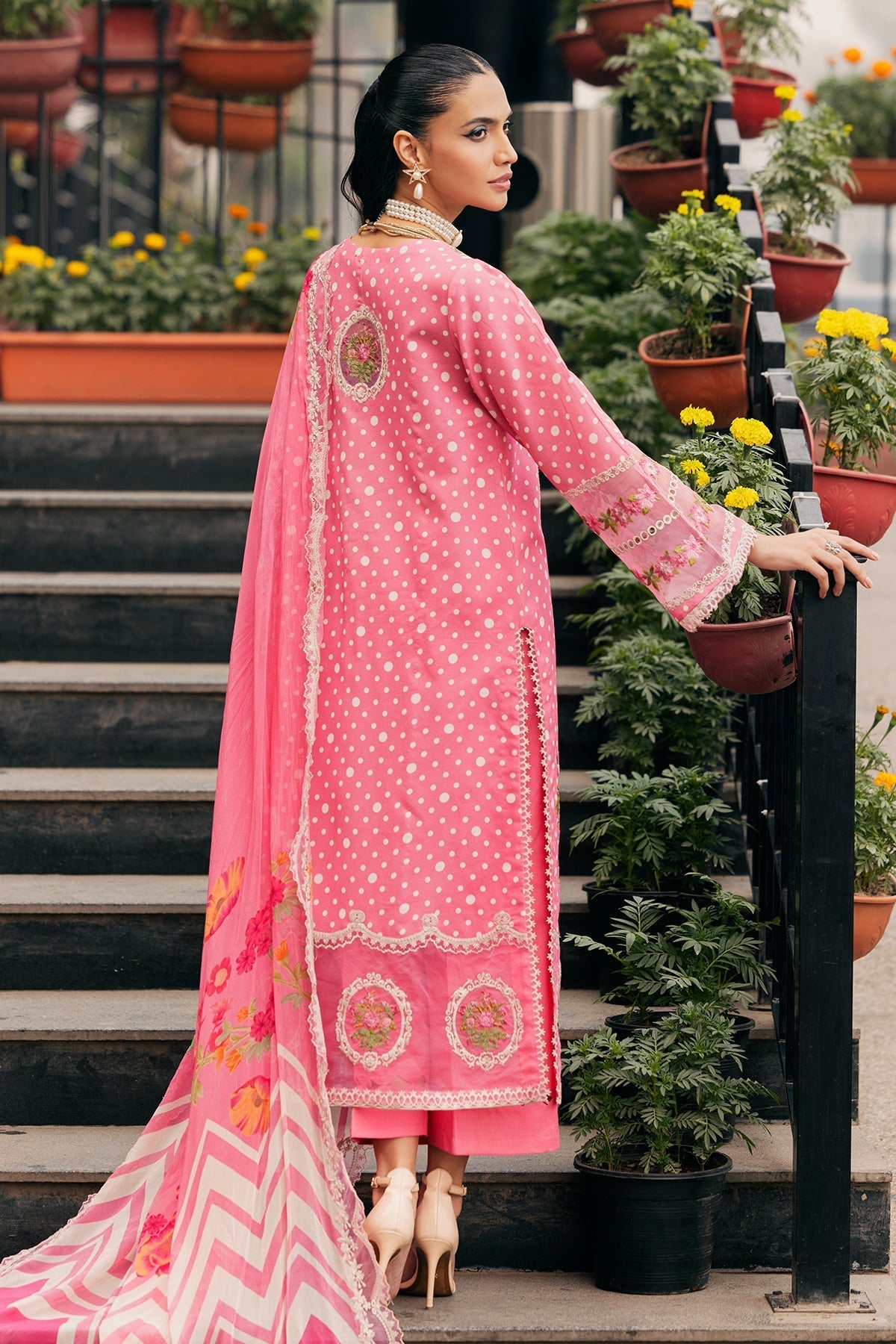 Charizma | Swiss Miss Voil Collection | CSM5-03 S Pink Swiss