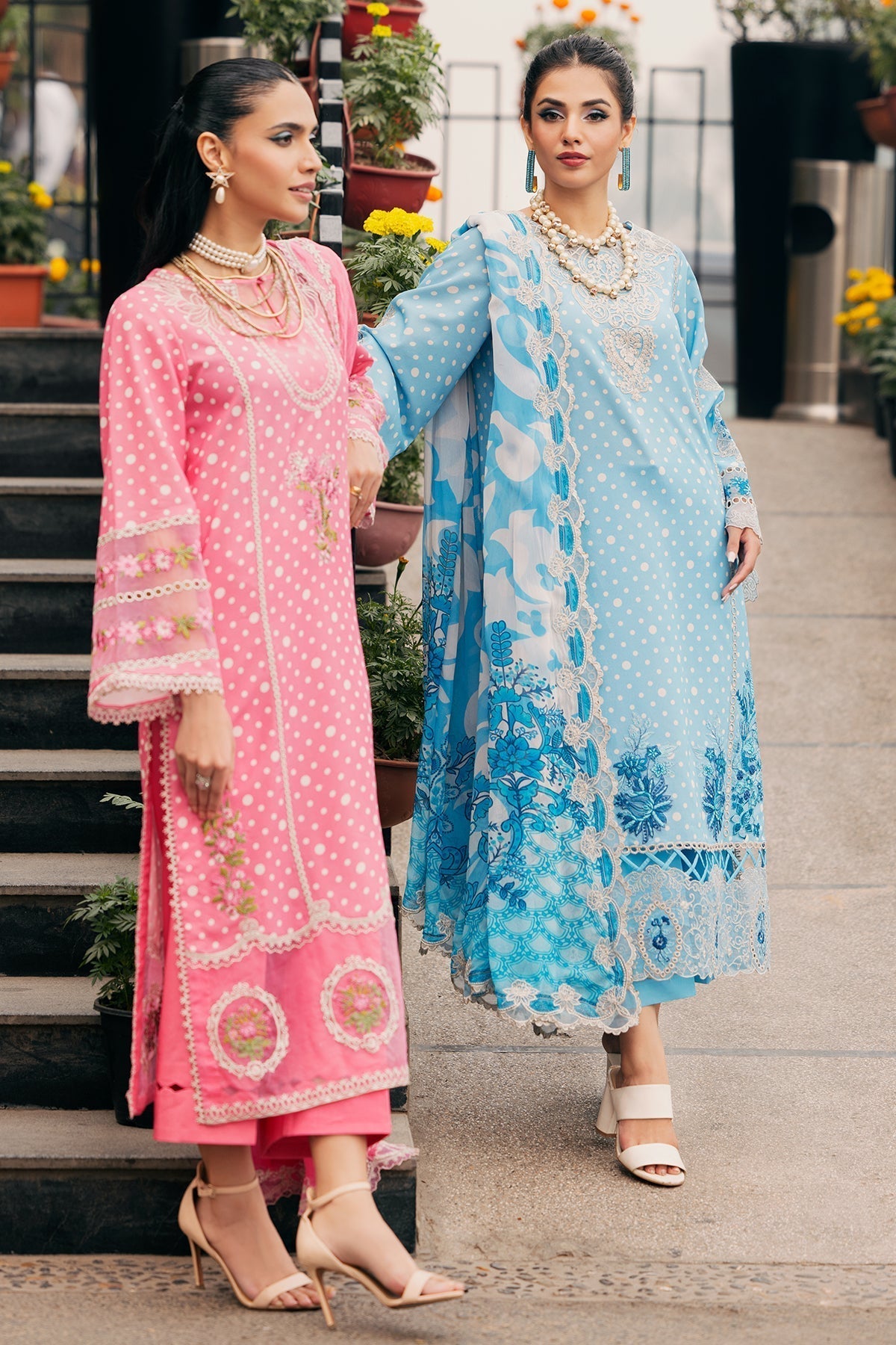 Charizma | Swiss Miss Voil Collection | CSM5-03 XL Pink Swiss