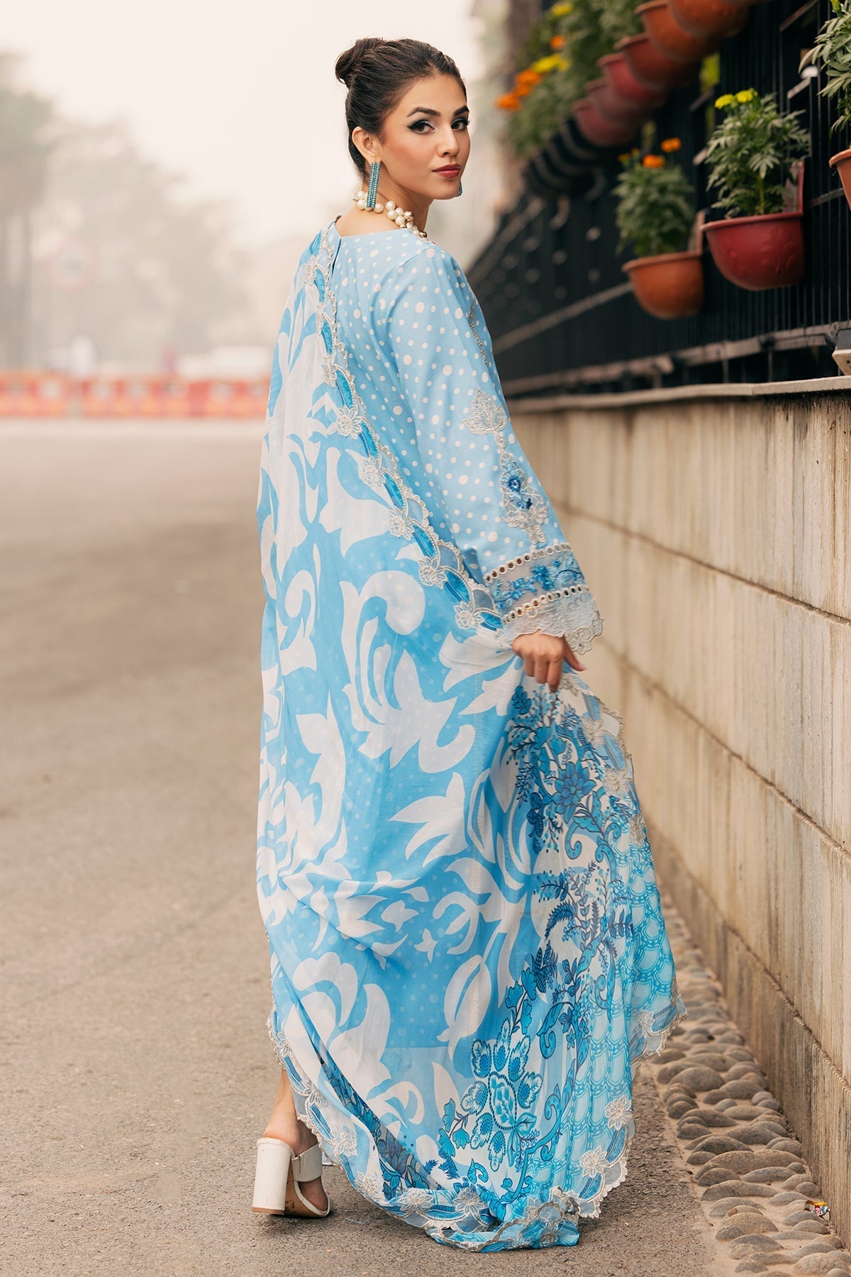 Charizma | Swiss Miss Voil Collection | CSM5-04 S Light Blue Swiss